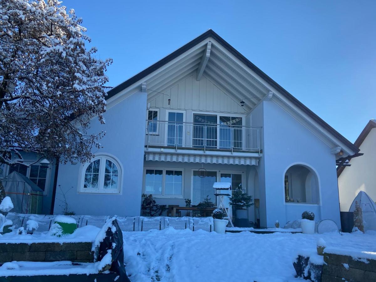 Das Blaue Haus - Ein Sommertraum Und Ein Wintermaerchen Weiler-Simmerberg Exteriér fotografie